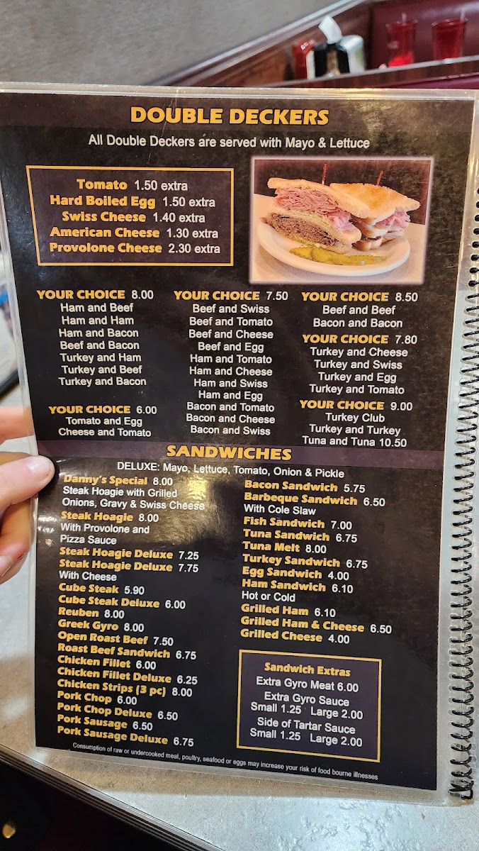 Pleasant Ridge Chili Restaurant Menu - Image 1